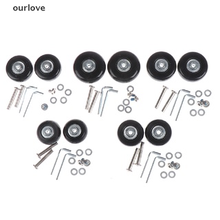 [ourlove] od 40-54 mm maleta de equipaje ruedas de repuesto kit de reparación ejes deluxe [ourlove]