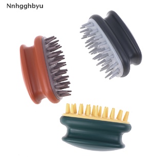 [Nnhgghbyu] Multifunctional Silicone Brush Handheld Scalp Shampoo Massage Brush Hair Comb Hot Sale
