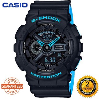 G-Shock Reloj Hombres Deporte Cuarzo Relojes Rojo GA-100B-4A