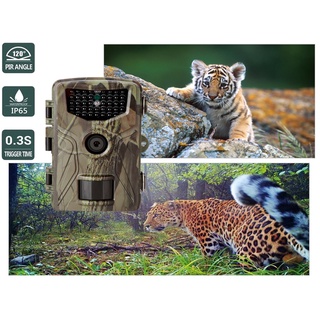 [disponible en inventario] cámara de caza 16MP 1080P de seguimiento de vida silvestre seguimiento de vigilancia HC804A visión nocturna infrarroja cámaras salvajes foto (6)