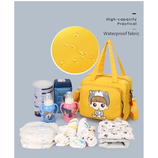 Mulifunction mommy Bag Beg bolsa de pañales mamá paquete de viaje mochila pañal bebé