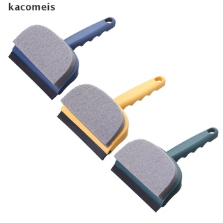 [kaco] cepillo de limpieza 2 en 1 de silicona con cuchilla limpiadora de ventanas herramienta cwm (1)