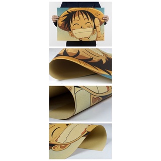 Poster De Anime One Piece Luffy / Pirata Para Decoração De Casa (2)