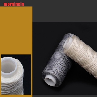 {morninsin} metros de cuero encerado hilo cordón para bricolaje herramienta de artesanía costura a mano hilo IEE (4)