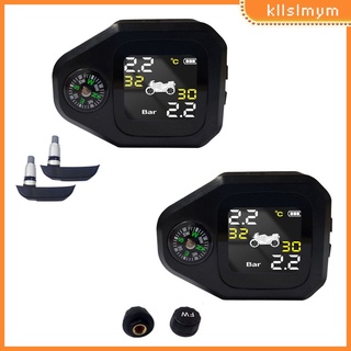 Sistema De alarma kllslmym con monitoreo De Temperatura De neumáticos Tpms Lcd simple