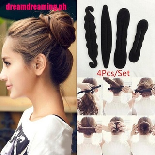 [Sun] 4 unids/set hairstyle Twist maker herramienta Dount Twist accesorios para el cabello estilo moda