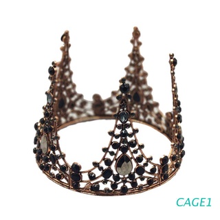 jaula estilo vintage corona pelo pieza - tiara accesorios para novia, boda, baile, cumpleaños, compromiso, ducha nupcial