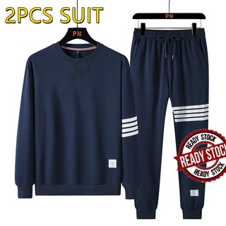 Setwear 2 Piezas Chándal Deporte Wear Top + sweaters Trajes Conjunto De Chaqueta M-4XL