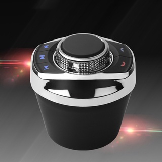 Pobe botón De control De Volante De coche con luz Led 8 en forma De taza Universal Para coche/Android/reproductor De navegación (6)