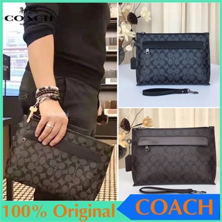 Coach 29508 - bolso de negocios para hombre, maletín, bolso de muñeca, cartera coach, embrague (1)