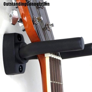 [excelente Connotación] soporte de gancho para guitarra, soporte de pared, compatible con guitarras de todos los tamaños, bajo