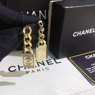 Chanel aretes/pendientes De diamantes con pendiente De diamantes para mujer