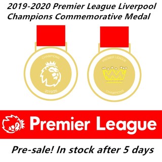 ¡ Solo 100 Unidades ! Pre-Venta En stock Después De 5 Días 2019-2020 Premier League Liverpool Champions Medalla Conmemorativa