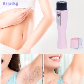 Benvdsg> Mini afeitadora depiladora eléctrica sin dolor cuerpo Facial depilación de axilas