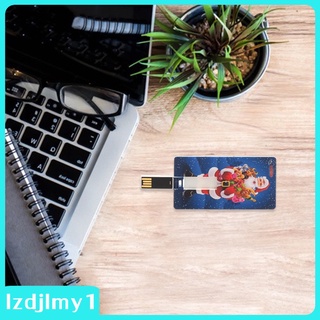 [Limit Time] memoria Flash USB con forma de Santa de dibujos animados/memoria USB de muñeco de nieve/4GB