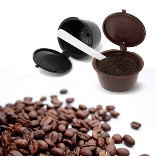 6 piezas recargables café cápsula filtro recargable Compatible Nescafe Dolce Gusto