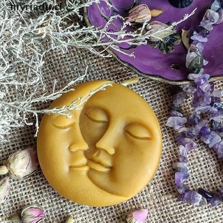 myidu moon love sun vela de silicona moldes de jabón hechos a mano adornos de yeso velas molde. (6)