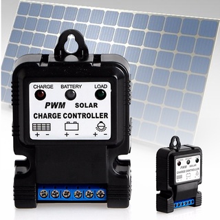 6V 12V 10A Auto Panel Solar Controlador De Carga Cargador De Batería PWM Regulador WestyleLove
