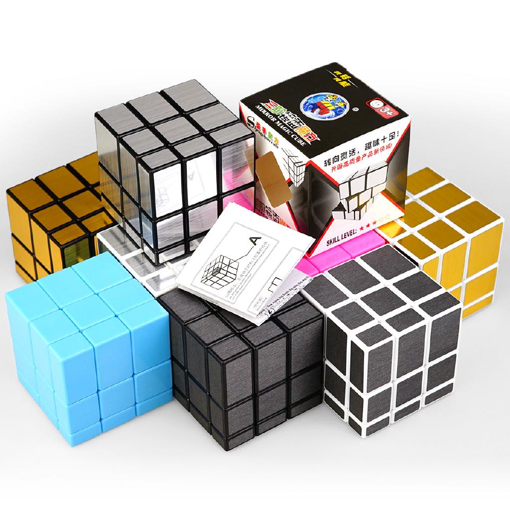 Espejo superficie velocidad giro Rubiks cubo juguetes rubic cubo mágico