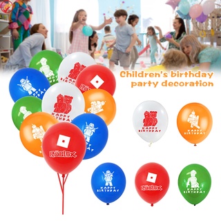 Juego De globos De Látex isyqs 20/30 pzs Roblox Para fiesta De cumpleaños decoración temática Roblox juego De globos Para fiestas niños juguetes