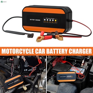 2A 12V totalmente automático inteligente cargador de batería pantalla Digital reparación de pulsos plomo-ácido cargador de batería para motocicleta coche