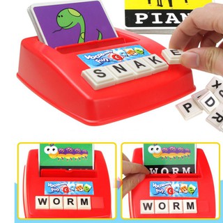 juego de aprendizaje de palabras para niños/padre/hijo/juguetes educativos