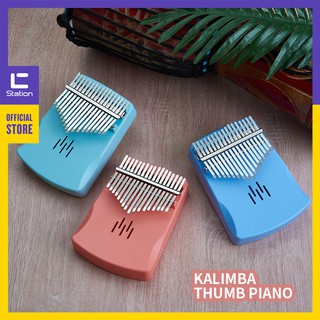 Kalimba 17 teclas pulgar Piano instrumento Musical pulgar Piano