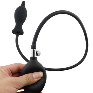 dilatador inflable de silicona de gran tamaño para adultos, juguete sexual