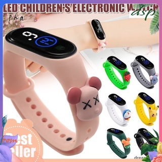 Reloj De pulsera Digital Led deportivo a prueba De agua\\\\\\'Água Para niños y niñas/hombre/mujer