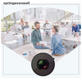 [springevenwell] webcam con anillo led luz de relleno 1080p hd cámara web enfoque automático 4mp micrófono caliente