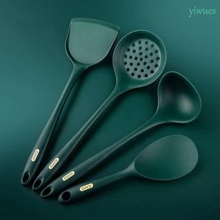 Yiwues pala De silicona antiadherente Resistente al Calor Para cocina/utensilios De cocina