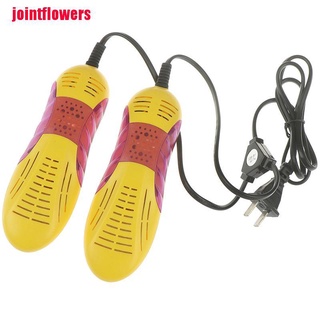 jtcl 220v 10w carrera coche forma secador de zapatos protector de olor desodorante zapatos secador calentador jtt