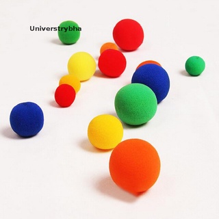 [Universtrybha] 10Pcs Finger Magic Props Sponge Ball Close-UP Street Illusion Stage Comedy Trick Hot Sell