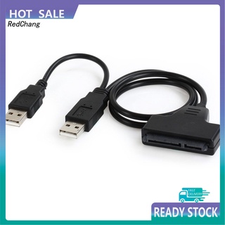 Rc~ unidad de disco duro SATA 7+15 pines 22 a USB Cable adaptador para Laptop HDD