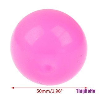 [tThigH] 1PC 5 cmstick bola de pared alivio del estrés bolas de techo Squash bola juguete pegajoso objetivo HHHO (1)