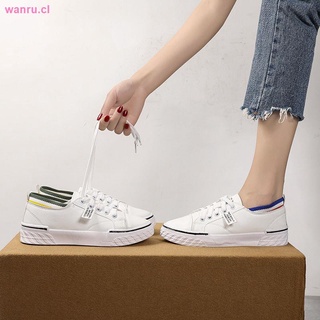 pequeño blanco zapatos de las mujeres zapatos 2020 nueva primavera, verano y otoño versión coreana de la red salvaje rojo zapatos de la junta de las mujeres cómodo plano transpirable único zapatos (6)