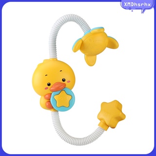 lindo bebé baño pequeño pato amarillo spray juguetes ducha niño\\\'s juguetes de bañera de agua