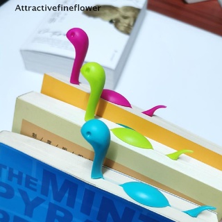 [aff] creativos marcadores de animales creativos 3d en forma de monstruo de agua/carpeta de marcapáginas/regalos/atractivefineflower