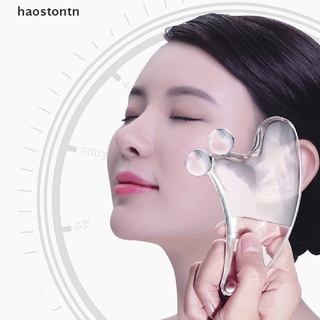 [haostontn] Raspador De Cristal Natural Para masaje Facial (Haostontn)