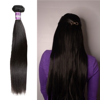 [pelo]mujer recta larga sintética resistente al calor peluca extensión de peluca (3)