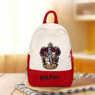 Harry Potter Logo Mochila Gryffindor Hogwarts Slytherin Ravenclaw Hufflepuff Bolsa Escolar (3)