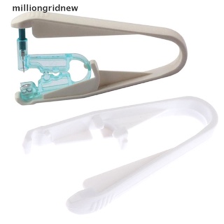 [milliongridnew] desechable estéril cuerpo oreja nariz labio oreja piercing kit de herramientas soporte de seguridad