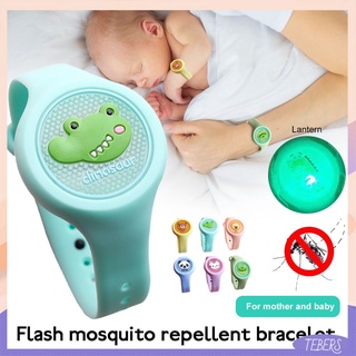 pulsera repelente de mosquitos de dibujos animados para niños/repelente de aceites esenciales/repelente de mosquitos/reloj de pulsera