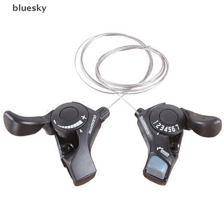 【sky】 Bicycle Derailleur 3x7 Speed Trigger Shifters MTB Bike Transmission Shift Levers .