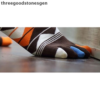 [threegoodstonesgen] nuevos calcetines deportivos de algodón para hombre y mujer/calcetines de cinco dedos