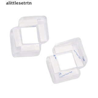 alittlesetrtn 4 piezas de silicona para bebé, protector de seguridad para muebles, borde anticolisión [alittlesetrtn] (5)
