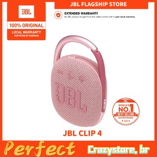 Mini bocina Jbl Clip 4 3 inalámbrico Bluetooth 5.1 impermeable con sonido