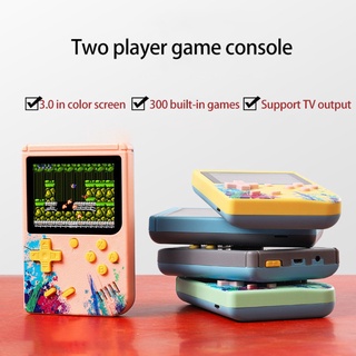 [en stock] consola de juegos clásica de mano retro 500 en 1, consola de juegos portátil, nostálgica, jugador de juegos