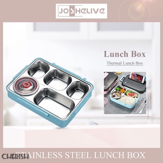 caja de almuerzo de acero inoxidable 304 sellado cuadrado caja de almuerzo aislamiento caja de almuerzo para trabajo estudiantes ch
