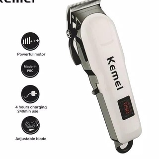 Debe comprar Kemei Digital Clipper km-809A recargable Clipper km 809A peluquería VCP afeitadora